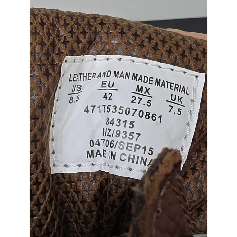 Diehard Men’s Boots Brown Oil Resistant Size 8 1/2 Med 84315 NEW IN BOX